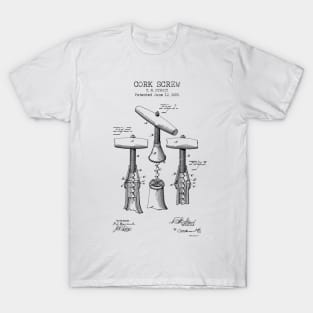 CORKSCREW patent T-Shirt